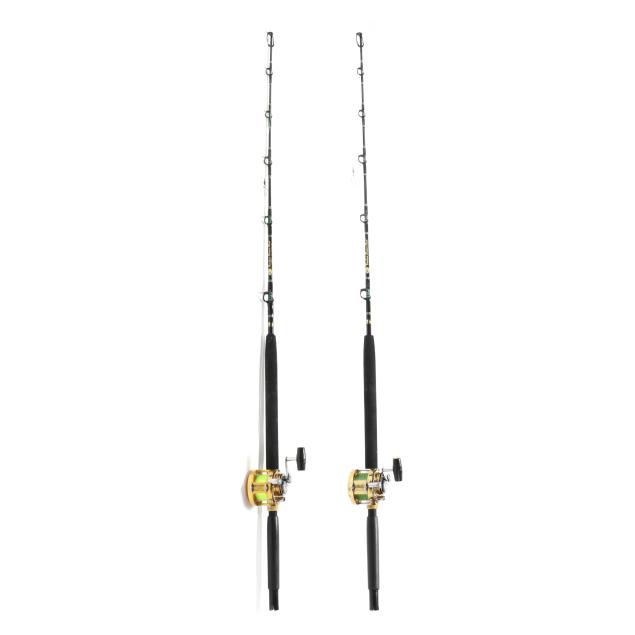 two-penn-international-20-reels-on-custom-outer-banks-outfitters-big-game-rods