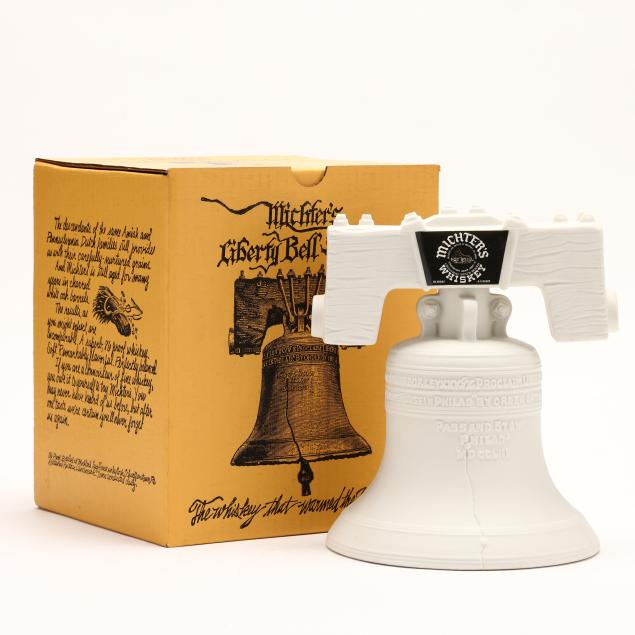 michter-s-whiskey-in-commemorative-liberty-bell-decanter