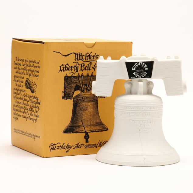 michter-s-whiskey-in-commemorative-liberty-bell-decanter