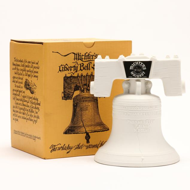 michter-s-whiskey-in-commemorative-liberty-bell-decanter