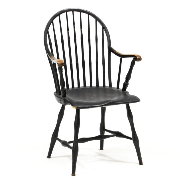 american-windsor-painted-armchair