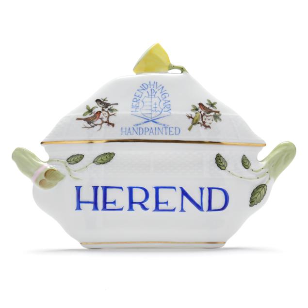 a-herend-porcelain-i-rothschild-bird-i-advertising-sign