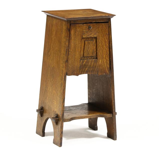 gustav-stickley-mission-oak-smoking-stand