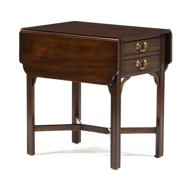 henkel-harris-chippendale-style-mahogany-pembroke-table