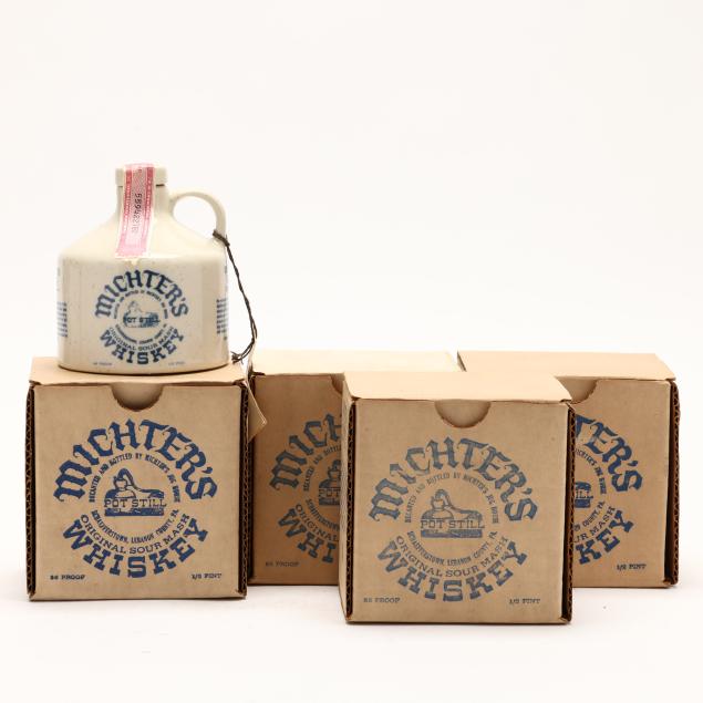 michter-s-whiskey-in-pennsylvania-dutch-half-pint-jugs