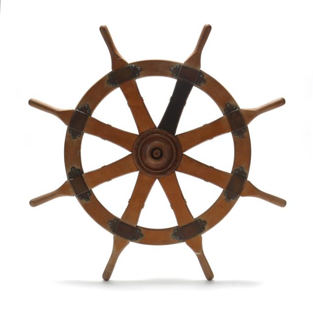 vintage-four-foot-eight-spoke-wooden-ship-s-wheel