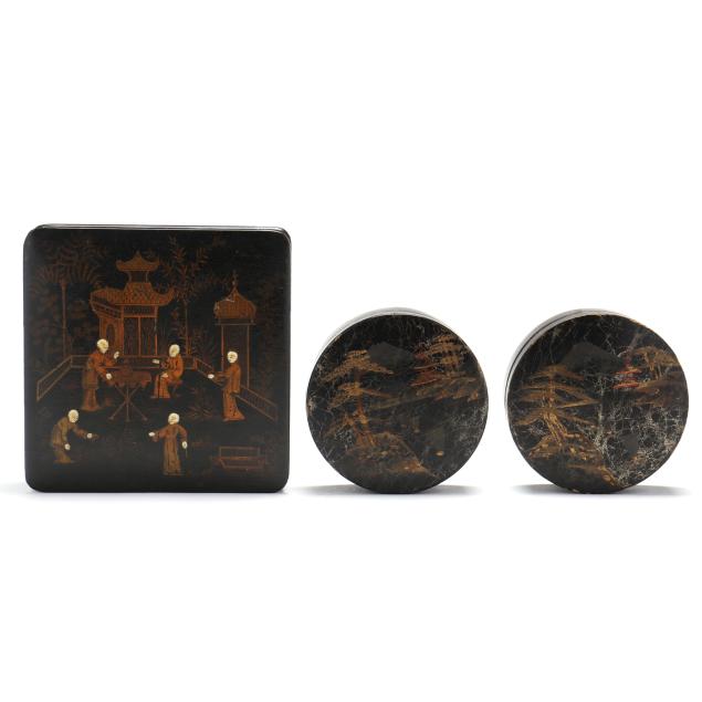 three-japanese-lacquered-boxes