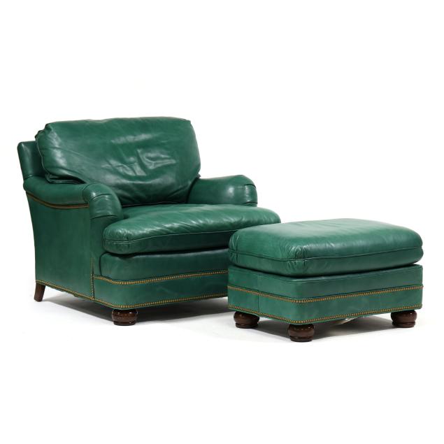 hancock-moore-green-leather-oversized-club-chair-and-ottoman