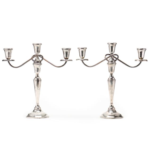 pair-of-weighted-sterling-silver-three-light-candelabra