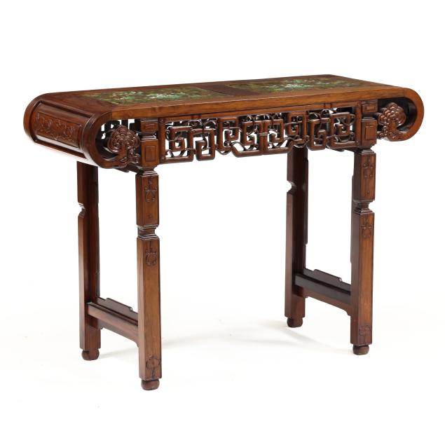 a-chinese-rosewood-altar-table-with-cloisonne-inlay