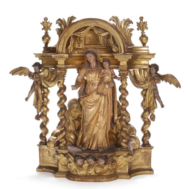 a-continental-carved-giltwood-altarpiece-of-the-madonna-and-child