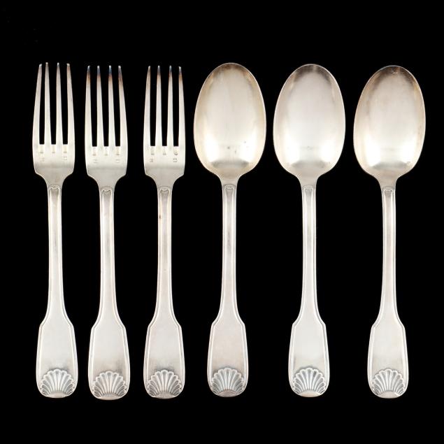 six-pieces-of-christofle-i-vendome-arcantia-i-silver-plated-flatware