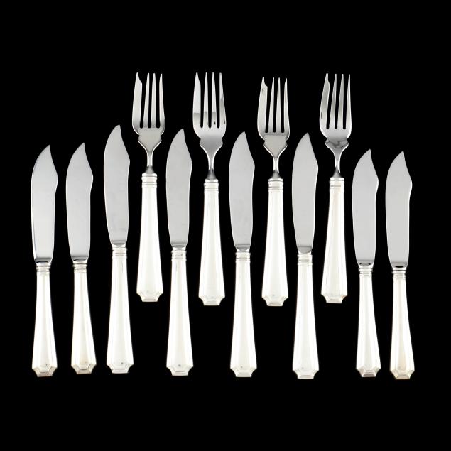 collection-of-gorham-i-fairfax-i-sterling-silver-fish-forks-and-knives