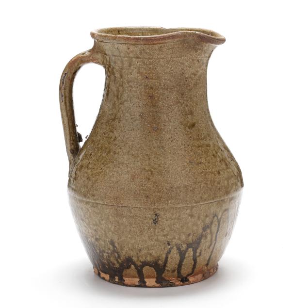 edgefield-district-sc-water-pitcher-attributed-to-lewis-miles-pottery