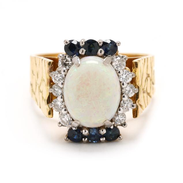 gold-opal-and-gem-set-ring