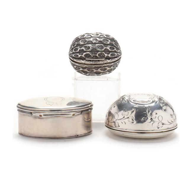 three-silver-nutmeg-grater-boxes