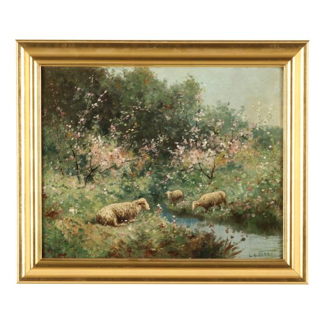 l-a-verdi-italian-circa-1900-spring-landscape-with-sheep