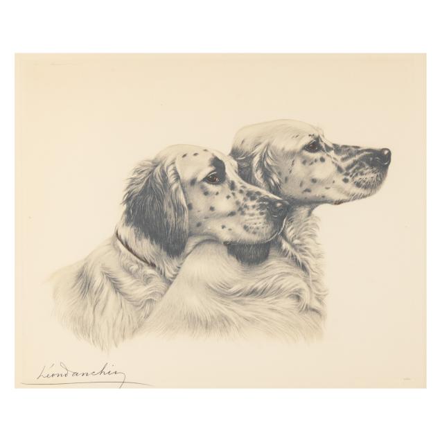 leon-danchin-french-1887-1939-i-english-setters-i