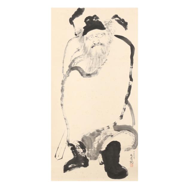 a-japanese-painting-of-shoki-the-demon-queller