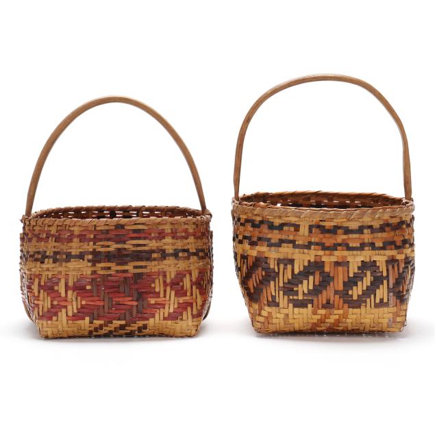 two-vintage-cherokee-baskets