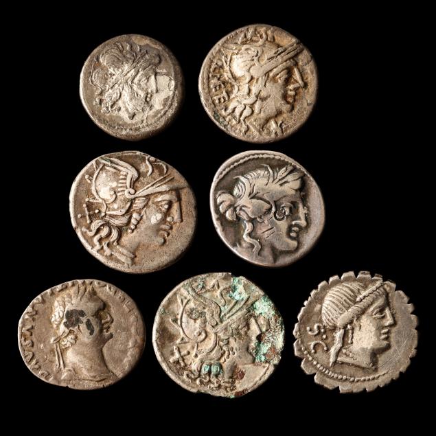 six-6-roman-silver-denarii-and-a-victoriatus