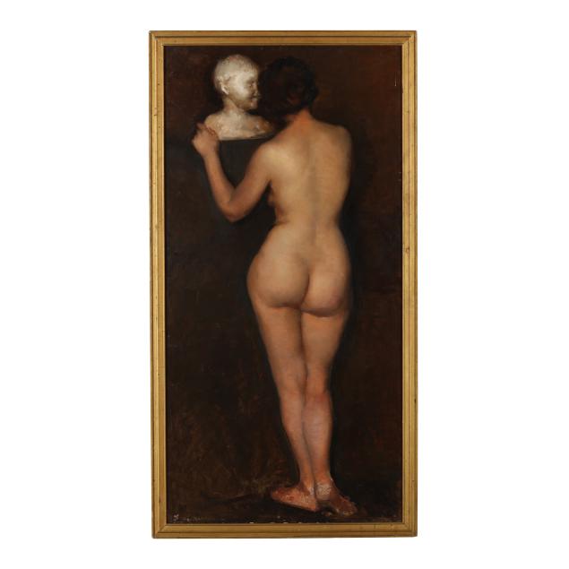 conrad-newton-american-1900-1941-full-length-female-nude-with-bust