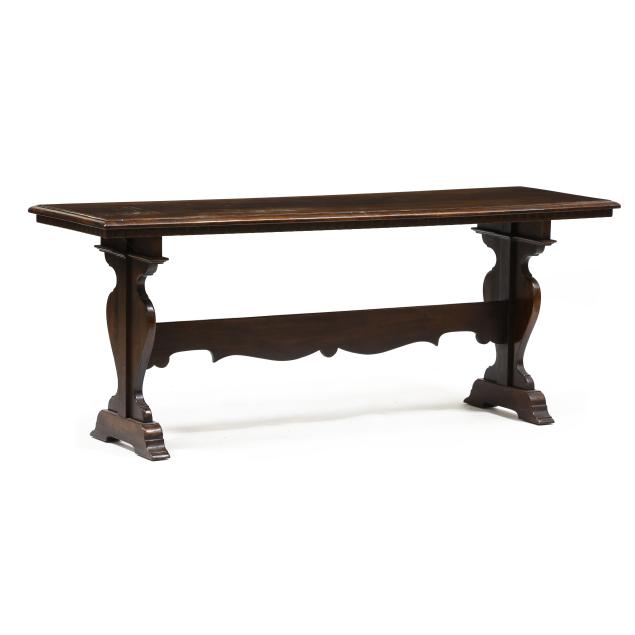 jacobean-style-walnut-console-table