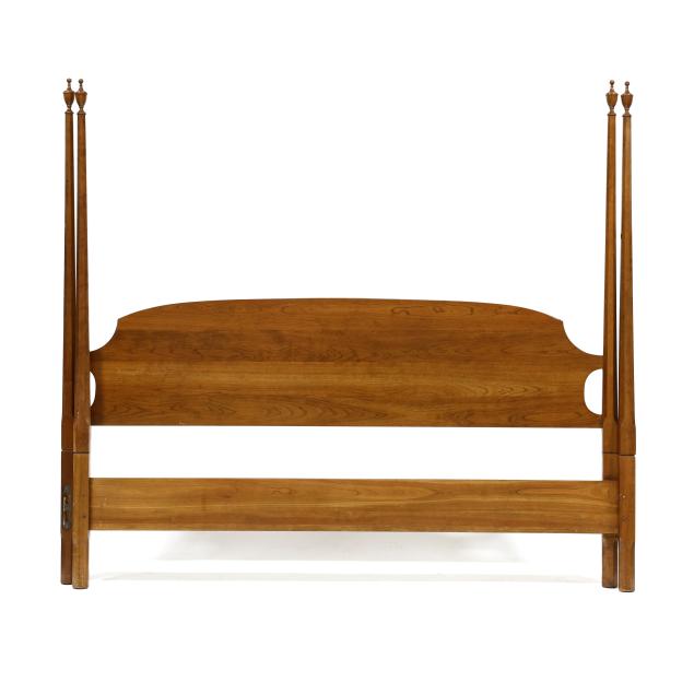 stickley-cherry-tall-post-king-size-bed