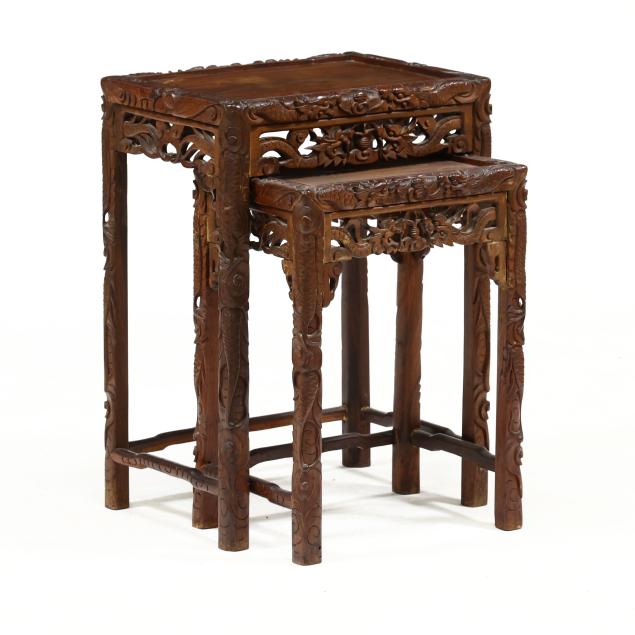 nest-of-two-chinese-carved-hardwood-tables