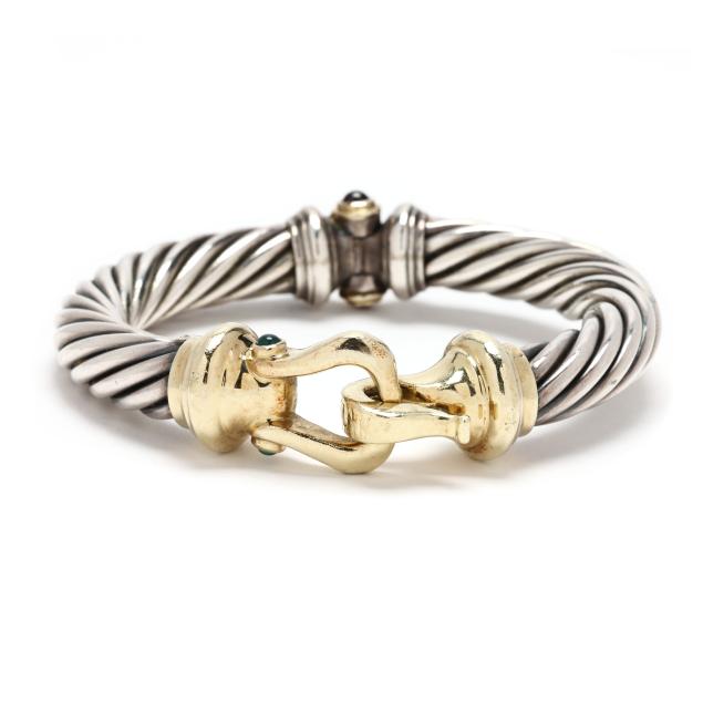 sterling-silver-gold-and-gem-set-i-buckle-classic-cable-i-bangle-bracelet-david-yurman