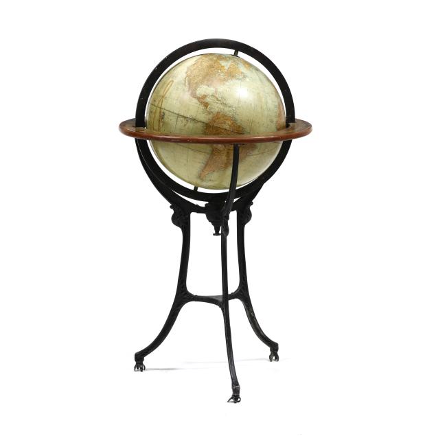 antique-english-18-inch-terrestrial-library-globe