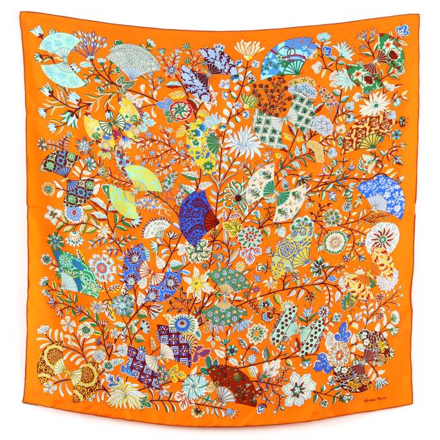 hermes-silk-scarf-i-fleurs-et-papillons-de-tissus-i