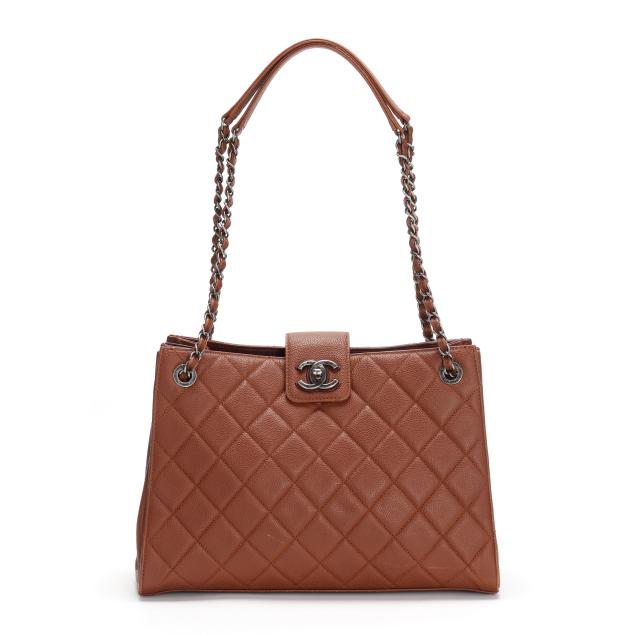 chanel-accordion-shopping-tote-in-brown