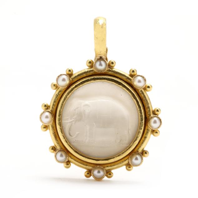 gold-carved-rock-crystal-and-pearl-pendant-enhancer-elizabeth-locke