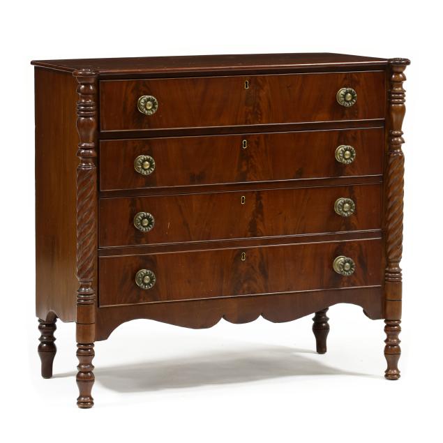 mid-atlantic-sheraton-mahogany-chest-of-drawers