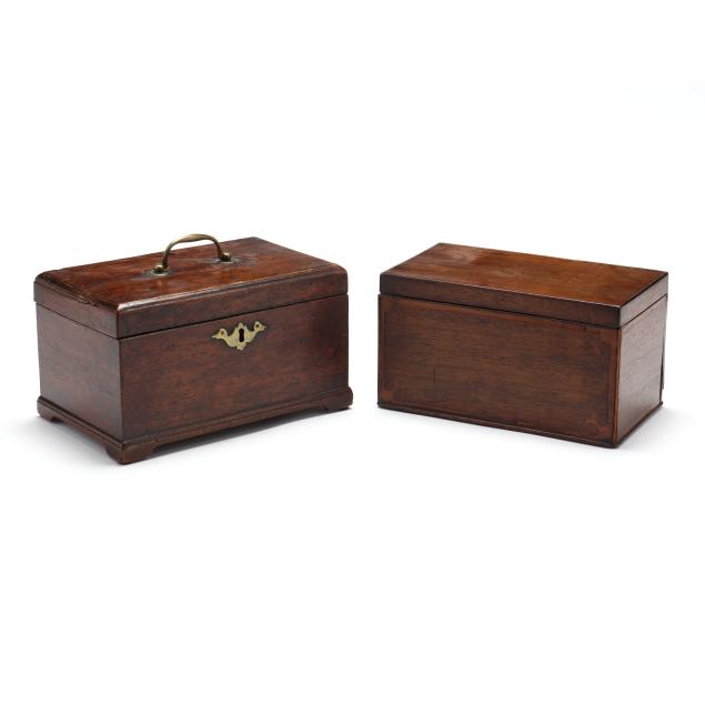 two-george-iii-mahogany-tea-caddies