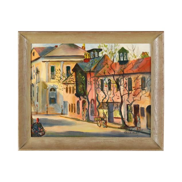 maurice-john-jack-lenhardt-american-1905-1988-charleston-street-scene