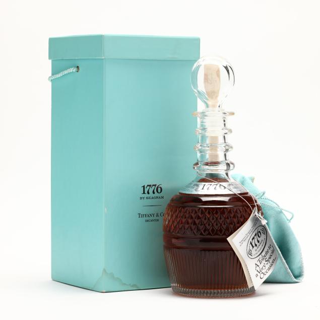 1776-whiskey-by-seagram-with-tiffany-decanter