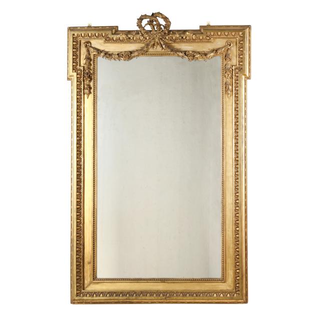 large-antique-italianate-gilt-wall-mirror