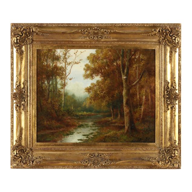 thomas-bartholomew-bailey-griffin-american-1858-1918-river-running-through-a-forest