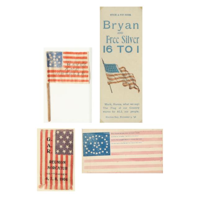 four-items-featuring-framed-historical-american-flags