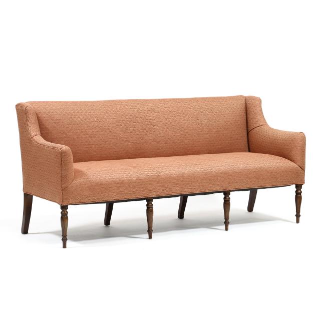 federal-mahogany-upholstered-sofa