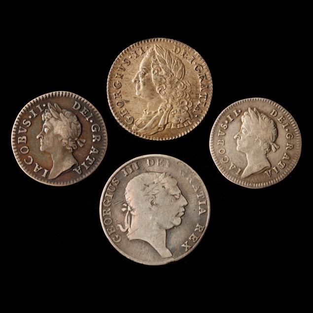 great-britain-four-4-17th-and-18th-century-silver-fractions