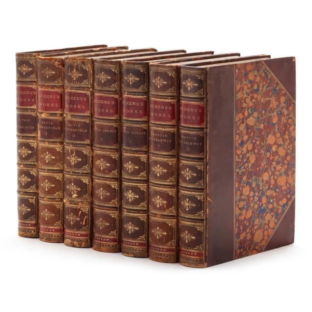 16-volumes-of-the-works-of-charles-dickens