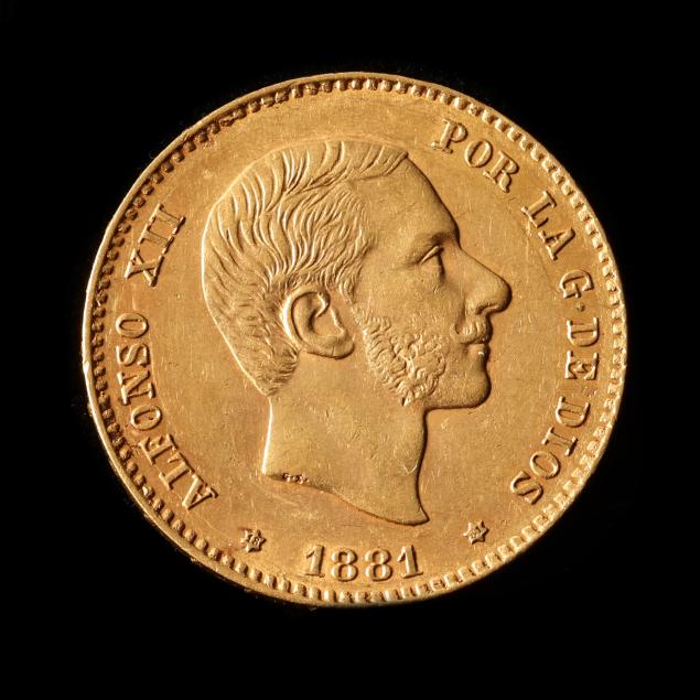 spain-alfonso-xii-1881-gold-25-pesetas