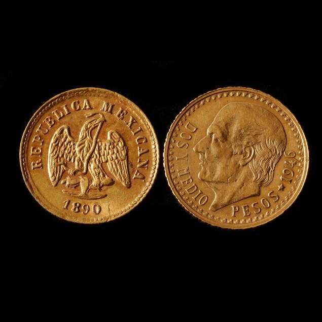 two-2-fractional-mexican-gold-coins