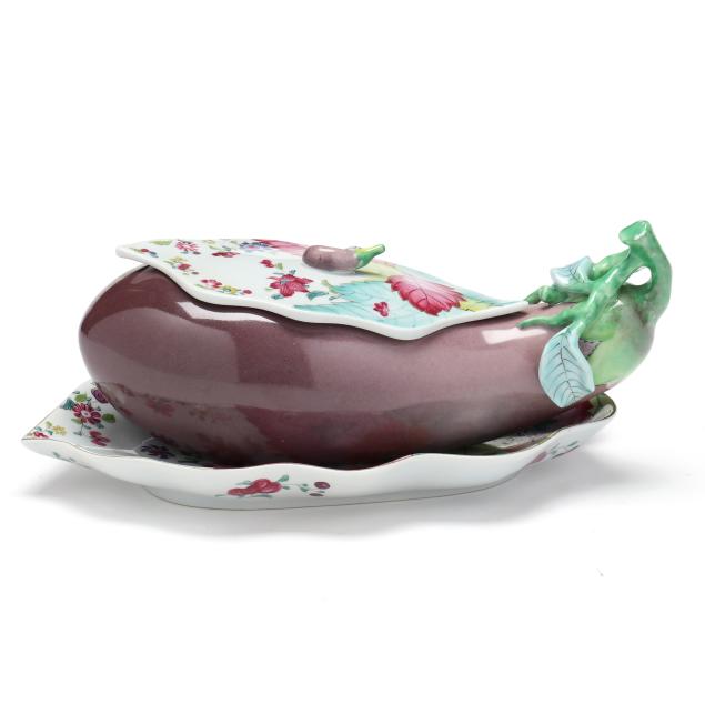 mottahedeh-ceramic-covered-eggplant-and-tray