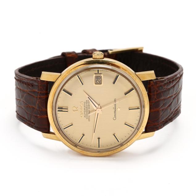 gent-s-gold-i-constellation-i-chronometer-watch-omega