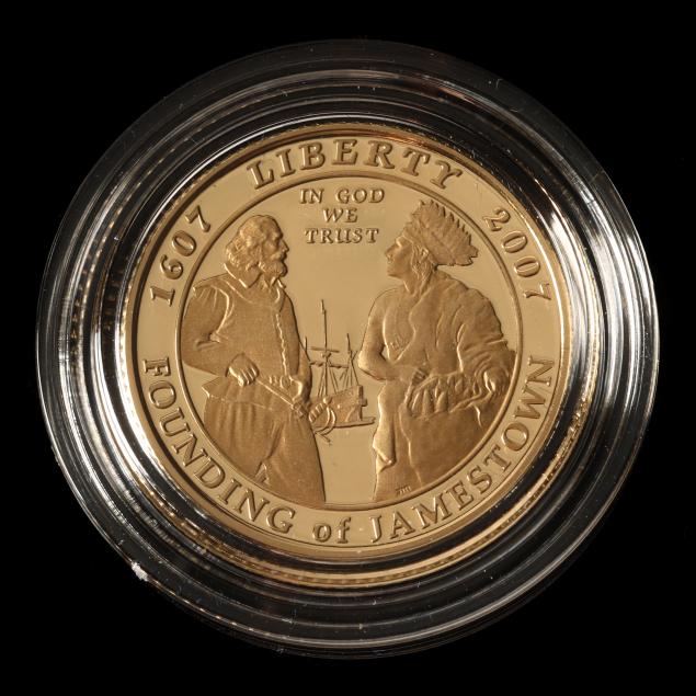 jamestown-400th-anniversary-1607-5-proof-gold-coin