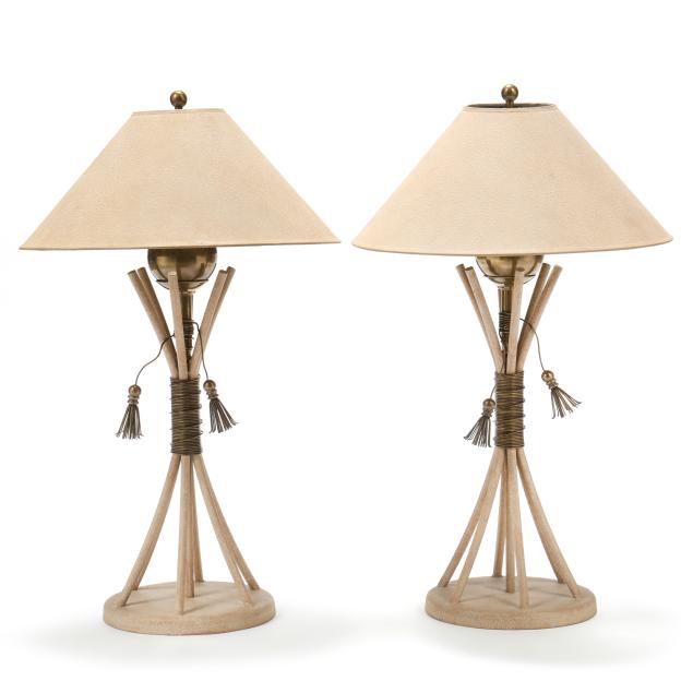 hart-associates-pair-of-sheaf-of-wheat-table-lamps